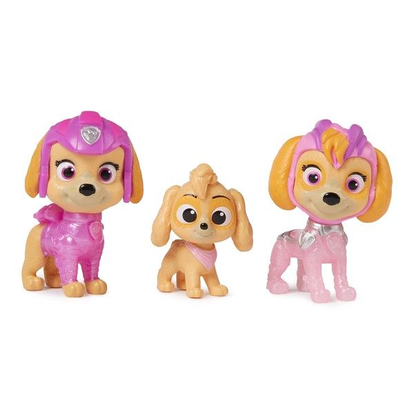 Foto van Paw patrol mighty movie skye figure 3 pack