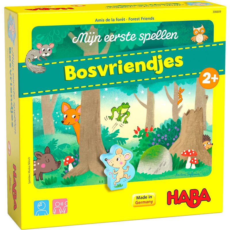 Foto van Haba kinderspel mijn eerste spellen - bosvriendjes - 2+