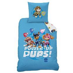 Foto van Paw patrol dekbedovertrek power-up - eenpersoons - 140 x 200 cm - katoen