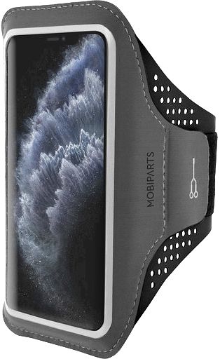 Foto van Mobiparts comfort fit sportarmband apple iphone 11 pro zwart