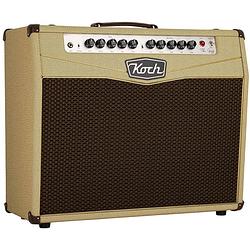 Foto van Koch the greg tg50 tweed 50w 2x10 inch gitaarversterker combo