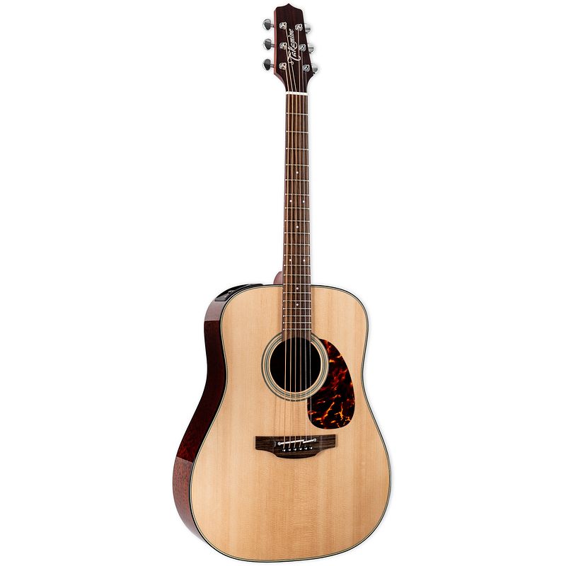 Foto van Takamine ft340 bs limited edition elektrisch-akoestische westerngitaar met softcase