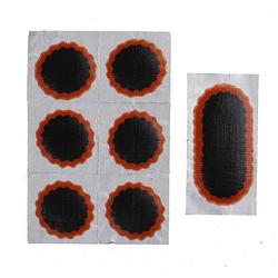 Foto van Rema tip top bandenplakkers tube patch rubber zwart 7-delig