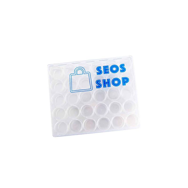 Foto van Diamond painting sorteer doos - 30 doosjes met schroefdraad - seos shop ®