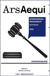 Foto van Jurisprudentie internationaal privaatrecht 2022 - paperback (9789493199705)