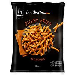 Foto van Lamb weston ziggy fries seasoned 750g bij jumbo