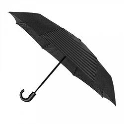 Foto van Minimax paraplu 31 x 98 cm aluminium/polyester zwart/wit