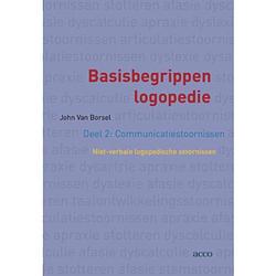 Foto van Basisbegrippen logopedie / deel 2: