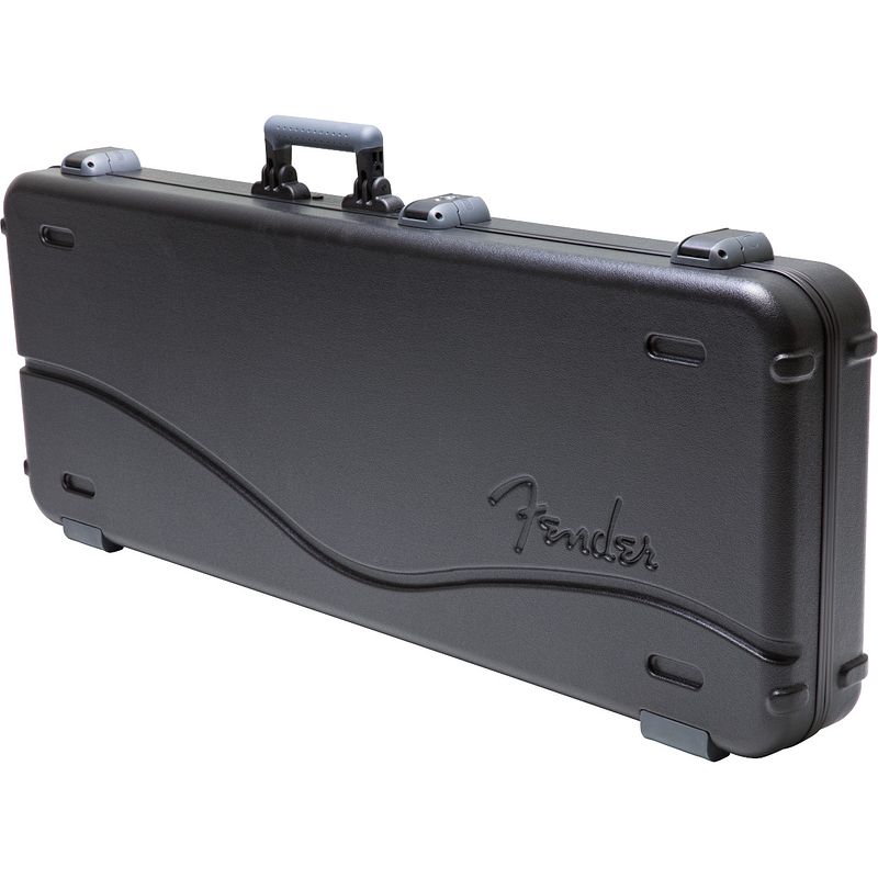 Foto van Fender deluxe molded jaguar/jazzmaster case koffer voor jaguar en jazzmaster