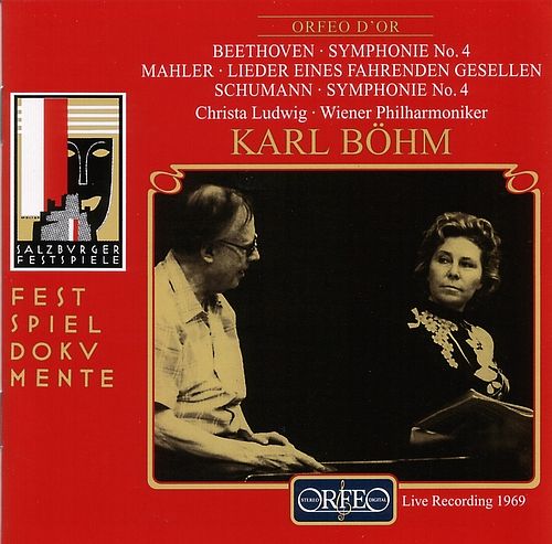 Foto van Beethoven: symphonie no. 4/schumann: symphonie no. 4/mahler: lieder - cd (4011790522128)