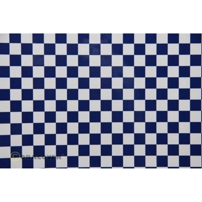 Foto van Oracover 95-010-052-010 plotterfolie easyplot fun 4 (l x b) 10 m x 60 cm wit, donkerblauw