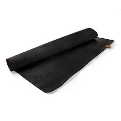 Foto van Yakiniku - bbq accessoire kamado vloermat 110 x 70 cm - leer - zwart