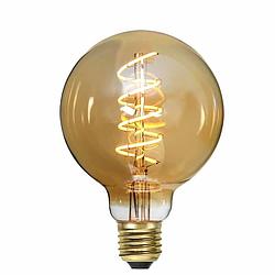 Foto van Highlight lamp led g95 4w 180lm 2200k dimbaar amber