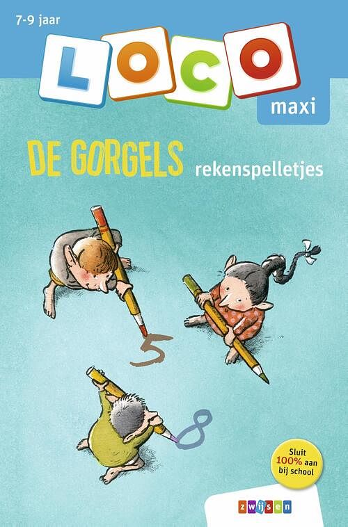 Foto van De gorgels rekenspelletjes - jochem myjer - paperback (9789048744008)