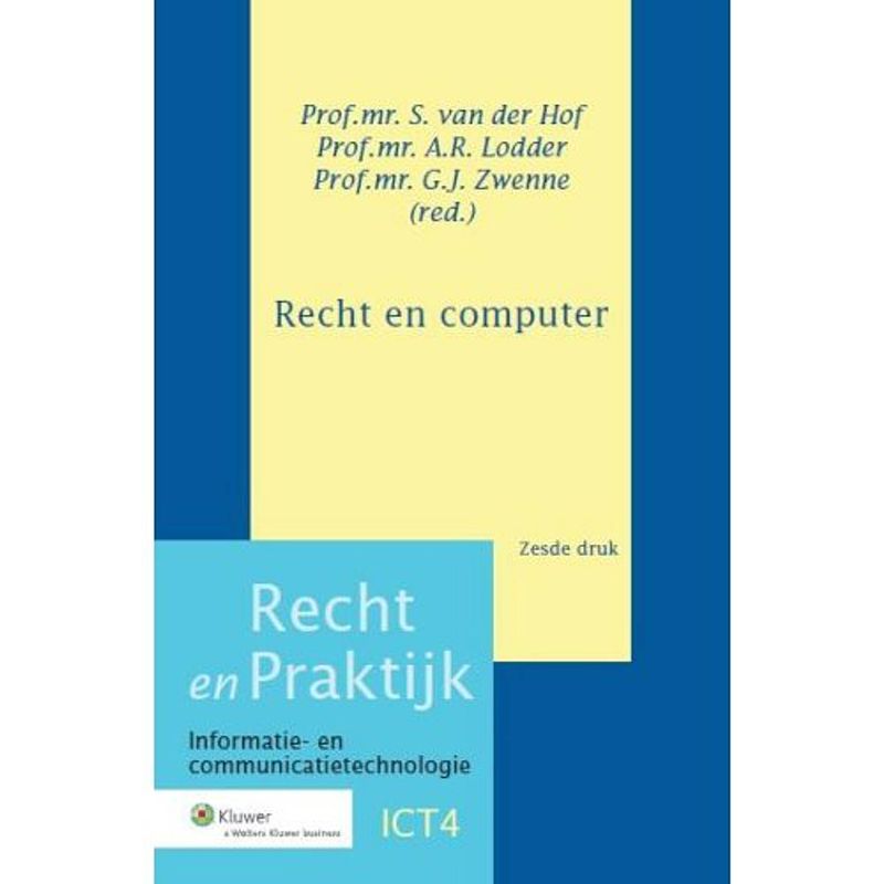 Foto van Recht en computer - recht en praktijk - ict