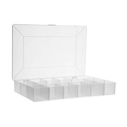 Foto van Plastic opbergbox met vakjes five®