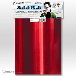 Foto van Oracover 50-093-b designfolie easyplot (l x b) 300 mm x 208 mm chroom-rood