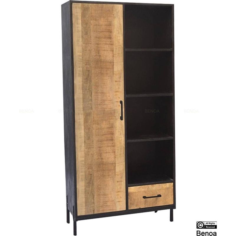 Foto van Benoa sabina sterre 1 drawer 1 door cabinet 90 cm