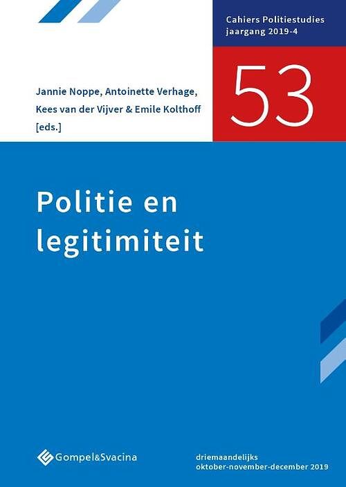 Foto van Politie en legitimiteit - paperback (9789463711791)