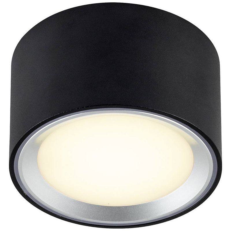 Foto van Nordlux 47540103 fallon led-inbouwlamp energielabel: f (a - g) led led 8.5 w zwart