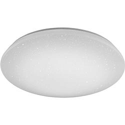 Foto van Led plafondlamp wiz - smart led - trion nilon - 40w - aanpasbare kleur - dimbaar - afstandsbediening - sterlicht - rond