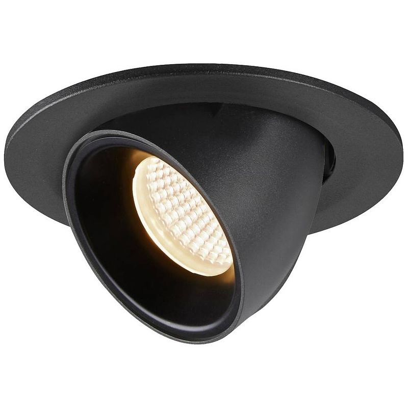 Foto van Slv 1005867 numinos gimble s led-inbouwlamp led vast ingebouwd zwart