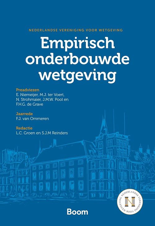 Foto van Empirisch onderbouwde wetgeving - e. niemeijer, m.j. ter voert, n. strohmaier, j.m.w. pool, f.h.g. de grave, f.j. van ommeren - ebook