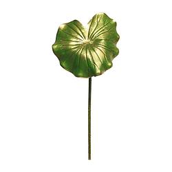 Foto van Lotus leaf royal gold small 60 cm kunsttak nova nature