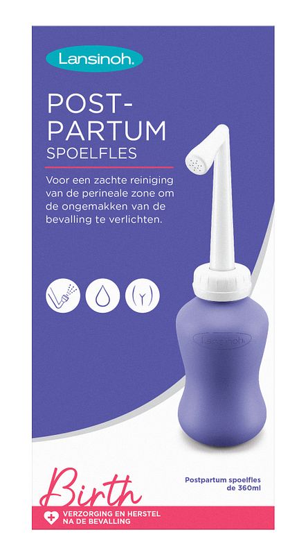 Foto van Lansinoh postpartum spoelfles