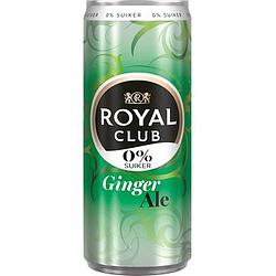 Foto van Royal club 0% suiker ginger ale 0, 25l bij jumbo