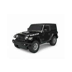 Foto van Rastar rc jeep wrangler jl jongens 27 mhz 1:24 zwart