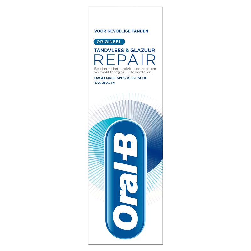 Foto van Oral-b tandpasta tandvlees & glazuur repair original