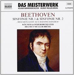 Foto van Beethoven: sinfonie no.1 & 2 - cd (4891030510999)