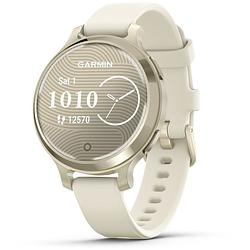 Foto van Garmin lily 2 silicone smartwatch goud