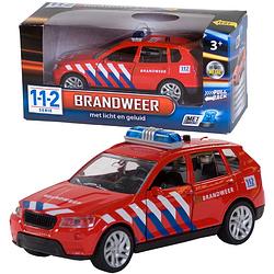 Foto van 112 brandweerauto met licht en geluid - 1:43