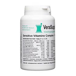 Foto van Verasupplements sensitive vitamine complex tabletten