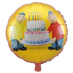 Foto van Folat folieballon buurman en buurman 45 cm folie