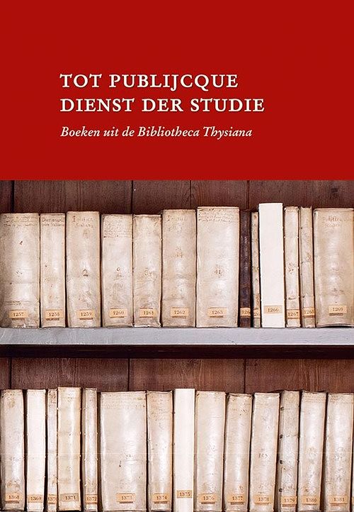 Foto van Tot publijcque dienst der studie - hardcover (9789464550030)