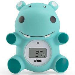 Foto van Baby badthermometer alecto bc-11 hippo groen