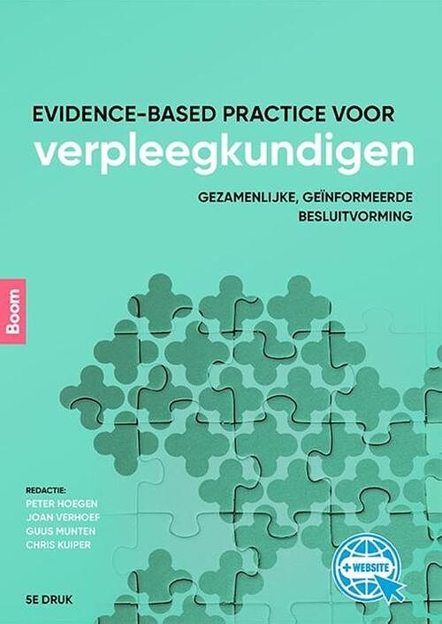 Foto van Evidence-based practice voor verpleegkundigen - chris kuiper, guus munten, joan verhoef - paperback (9789024428632)