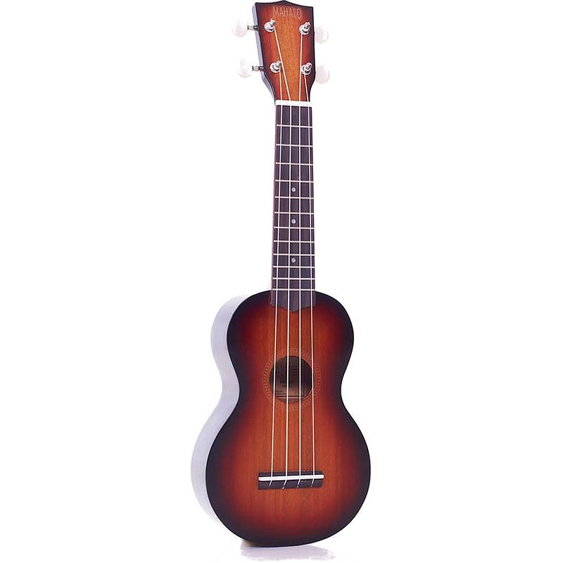 Foto van Mahalo mj1/3ts java series sopraan ukelele 3-tone sunburst