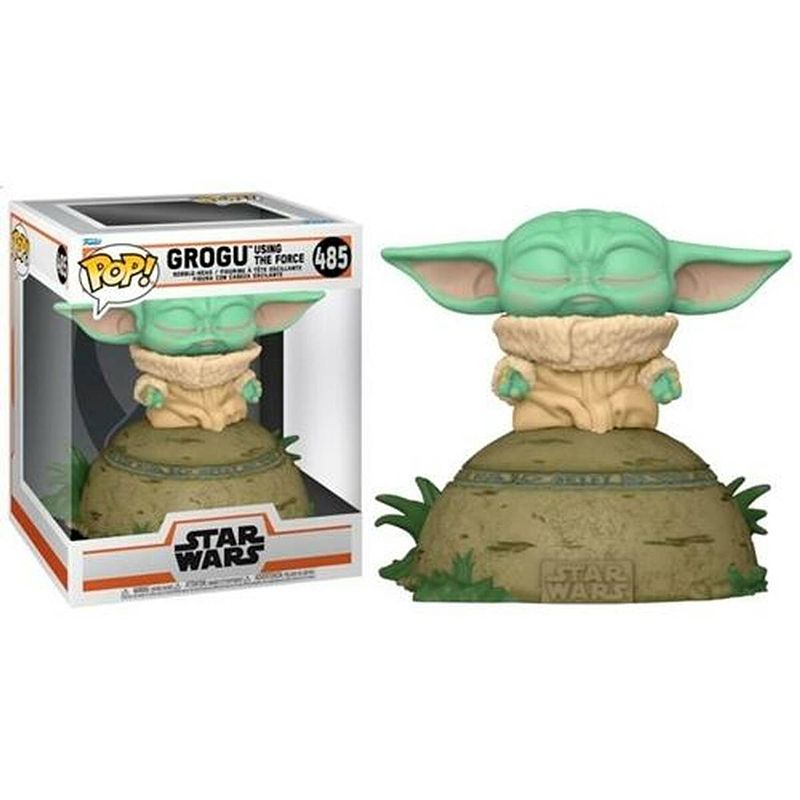 Foto van Verzamelfiguur funko star wars: the mandalorian baby yoda nº485