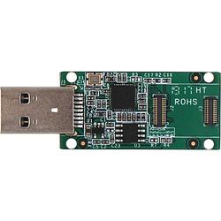 Foto van Radxa rockpi_emmc2usb3.0 externe geheugenkaartlezer usb 3.2 gen 1 (usb 3.0) groen