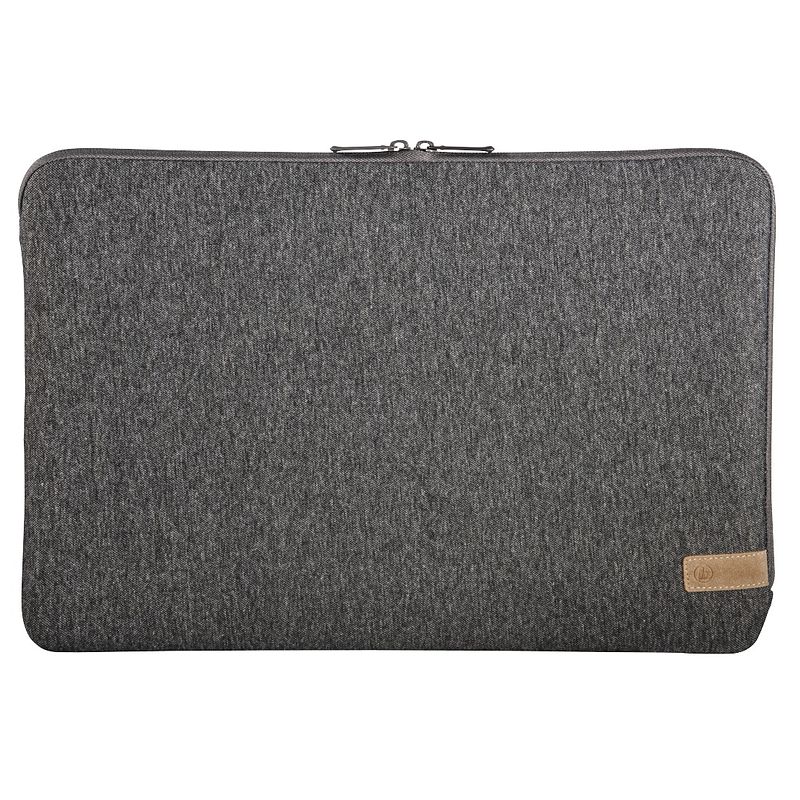 Foto van Hama laptophoes jersey 15,6 inch laptop sleeve grijs