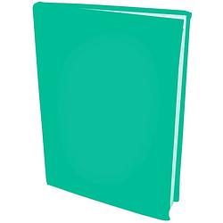 Foto van Rekbare boekenkaften a4 - turquoise groen - 1 stuks