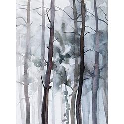 Foto van Wizard+genius watercolour forest vlies fotobehang 192x260cm 4-banen