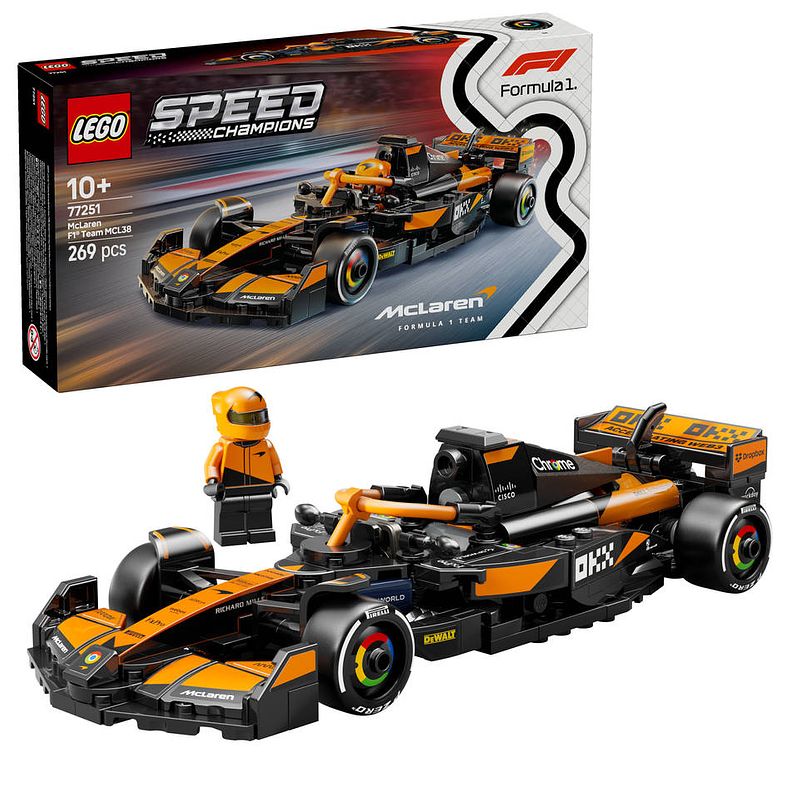 Foto van Lego mclaren f1 team mcl38 racewagen 77251