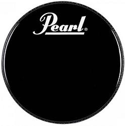 Foto van Pearl eb-18bdpl blackbeat 18 inch bassdrumvel met logo