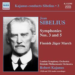 Foto van Sibelius: sibelius: symphonies nos. 3 & 5 - cd (0747313339525)