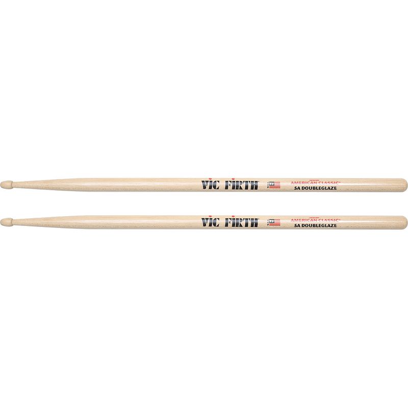 Foto van Vic firth american classic 5a doubleglaze drumstokken